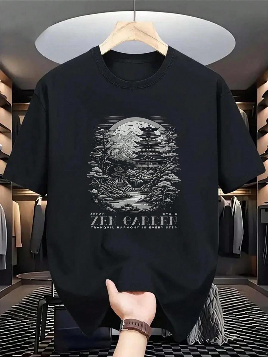 Men Formal Wear All Black - Men S Graphic T-Shirt - Minimalist