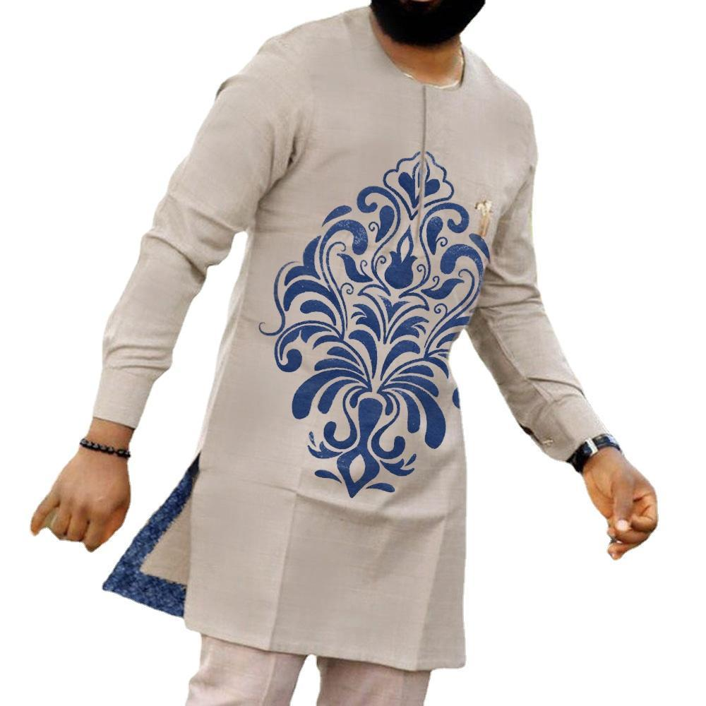 Men'S Formal Beach Wear - 2026 New African Traditional Men's Set