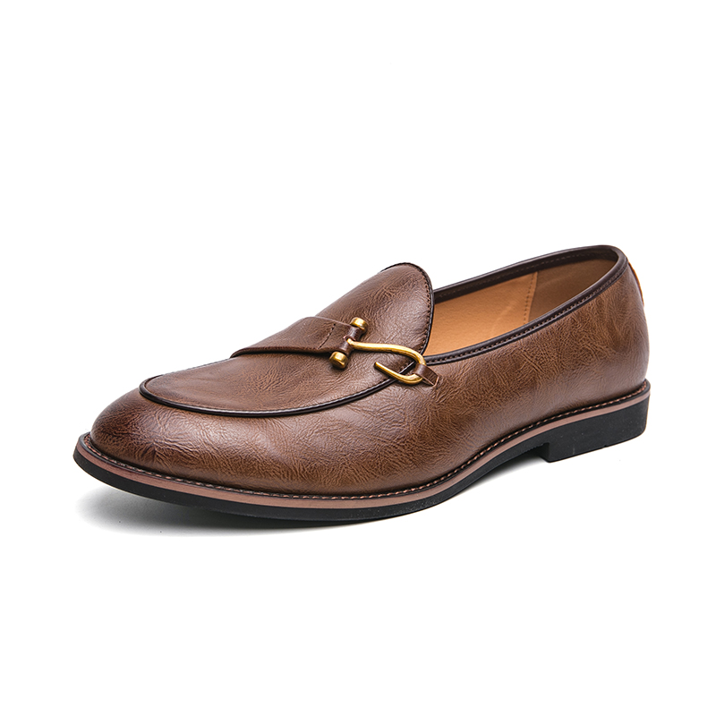 Men Formal Wear Brands - New Men Fashionable Loafers Black Brown