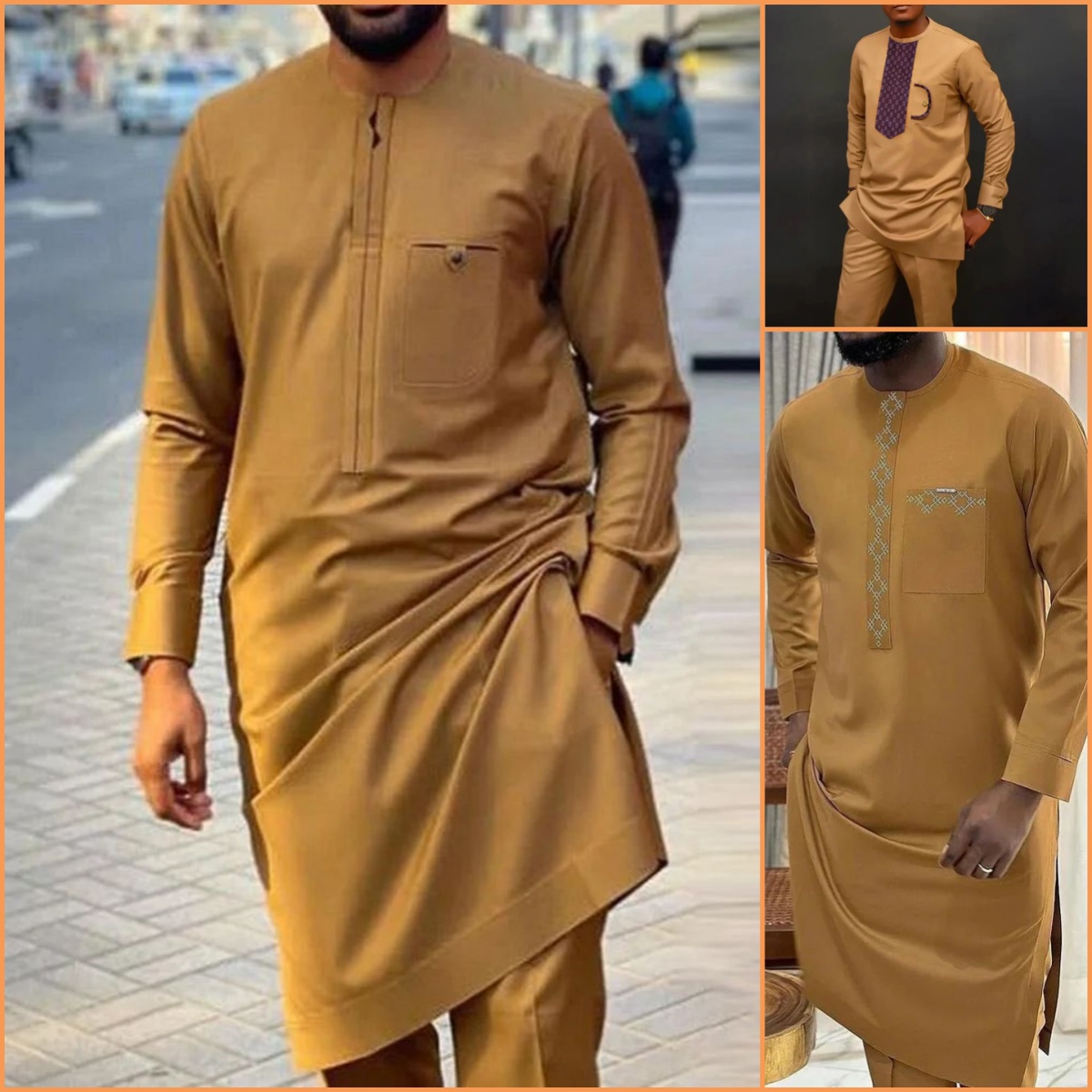 Men'S Used Formal Wear - 2024 New African Traditional Men's Set