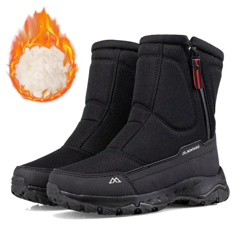 Men'S Ethnic & Formal Designer Wear Studio S - Winter Mens Keep Warm Snow Boots