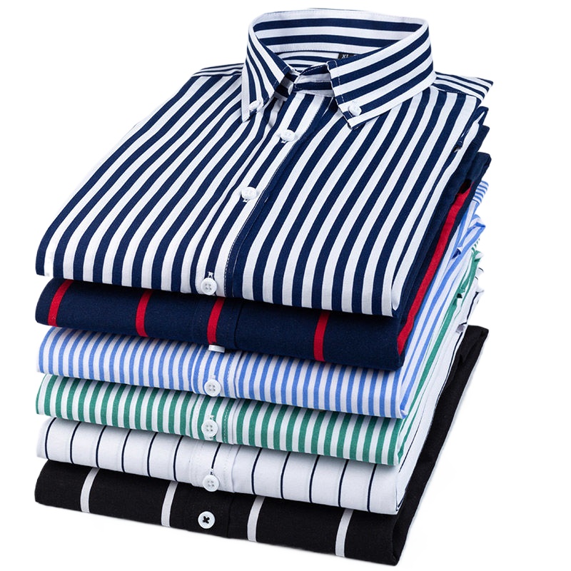 Men Formal Wear Brands - Brand New Men's Striped Dress Shirt