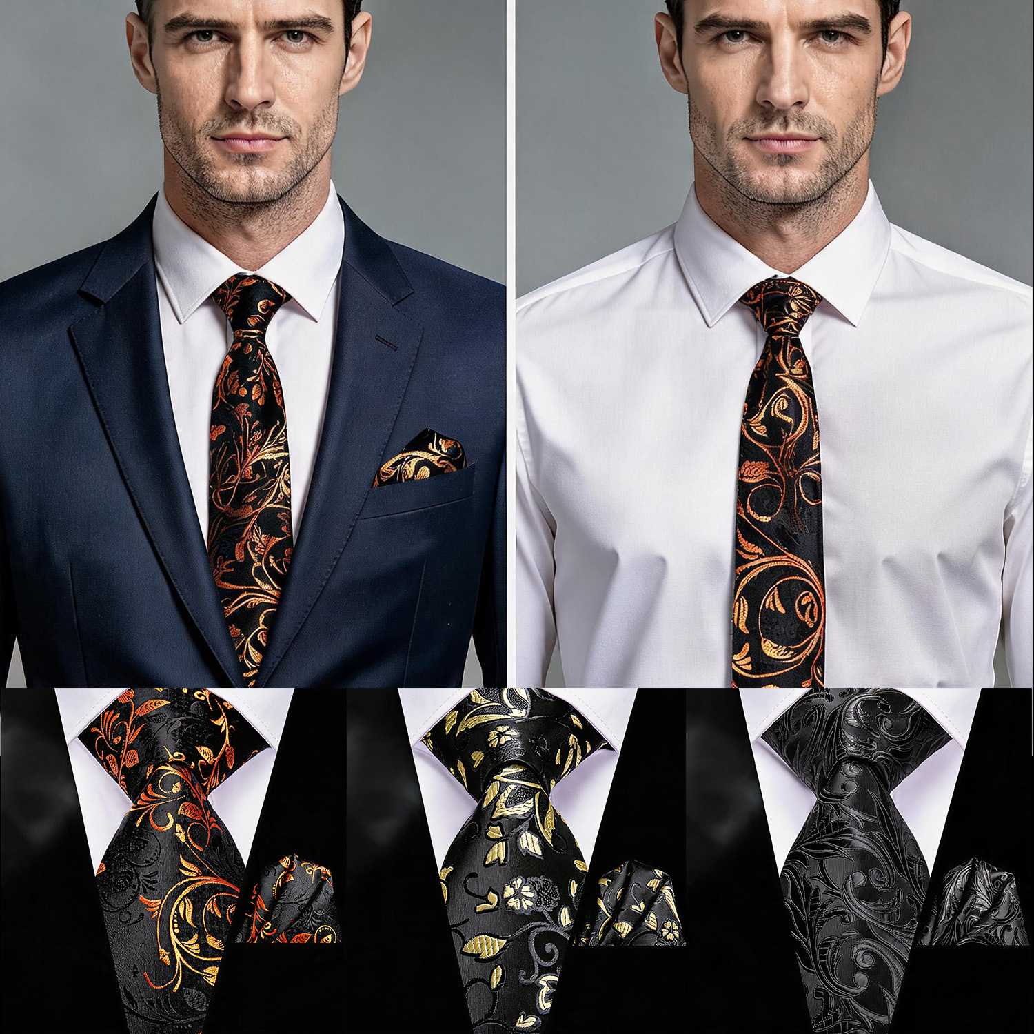 Formal Wear For Men Yellow - Men 2Pcs Formal Kit Gold Or