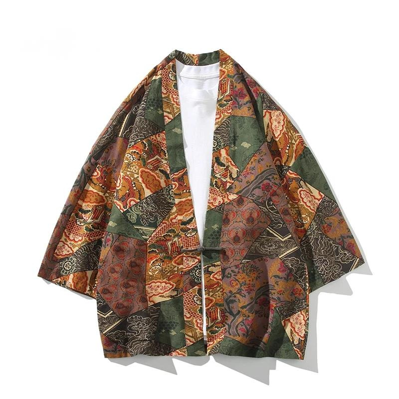Men'S Ethnic & Formal Designer Wear Studio S - Ethnic Style Print Yukata Men Women