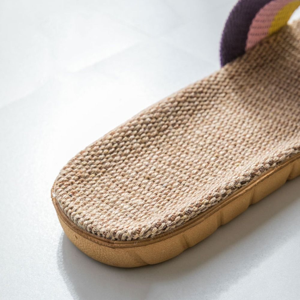 Men'S Ethnic & Formal Designer Wear Studio S - Fashion Ethnic Style Linen Cross Slippers
