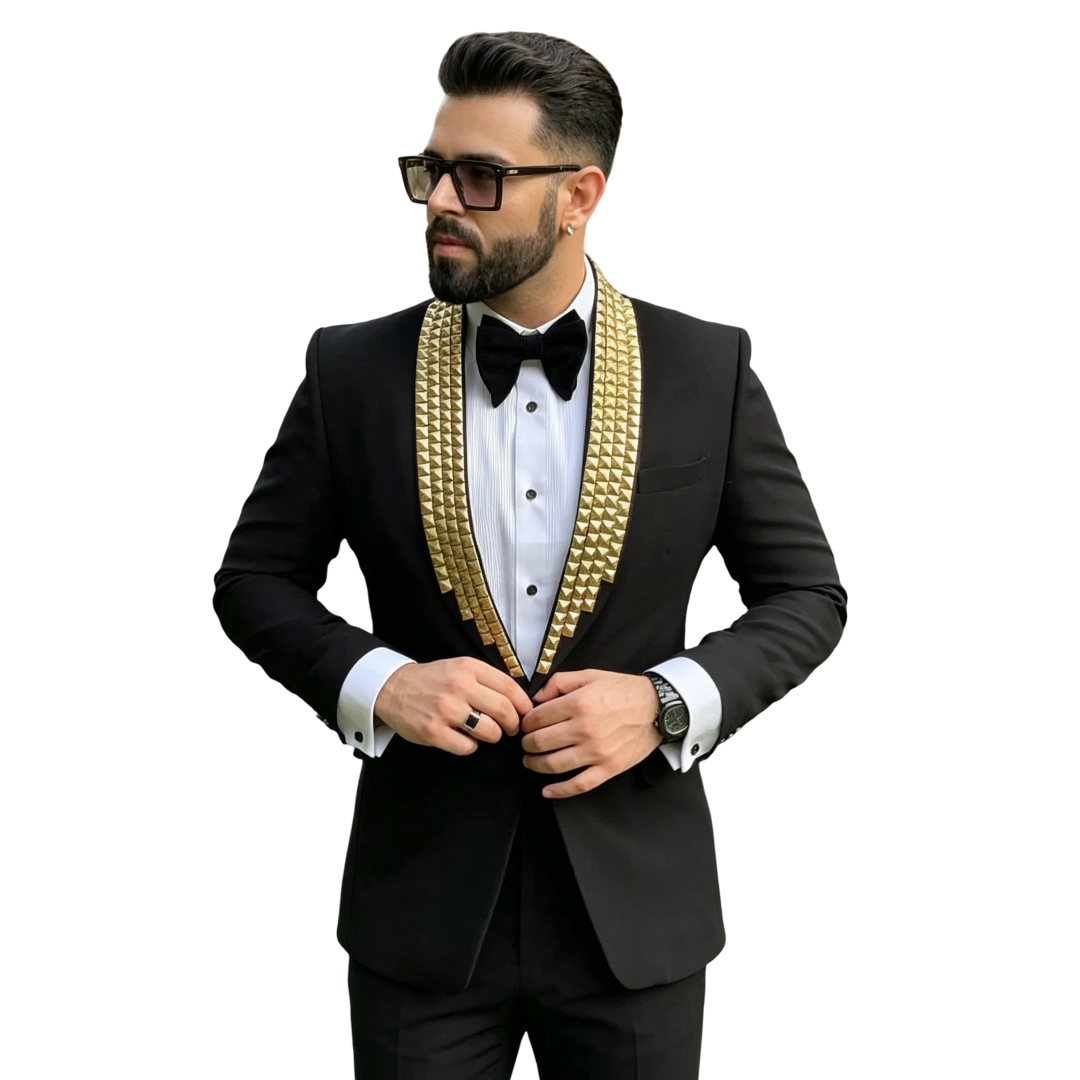Modern Men's Suits Tuxedo Bead - Wool Suit Jacket ulasan dan harga