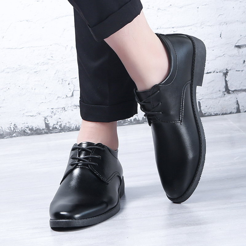 Leather Dress Shoes Trendy Men - Men'S Formal Party Wear Shoes ulasan dan harga