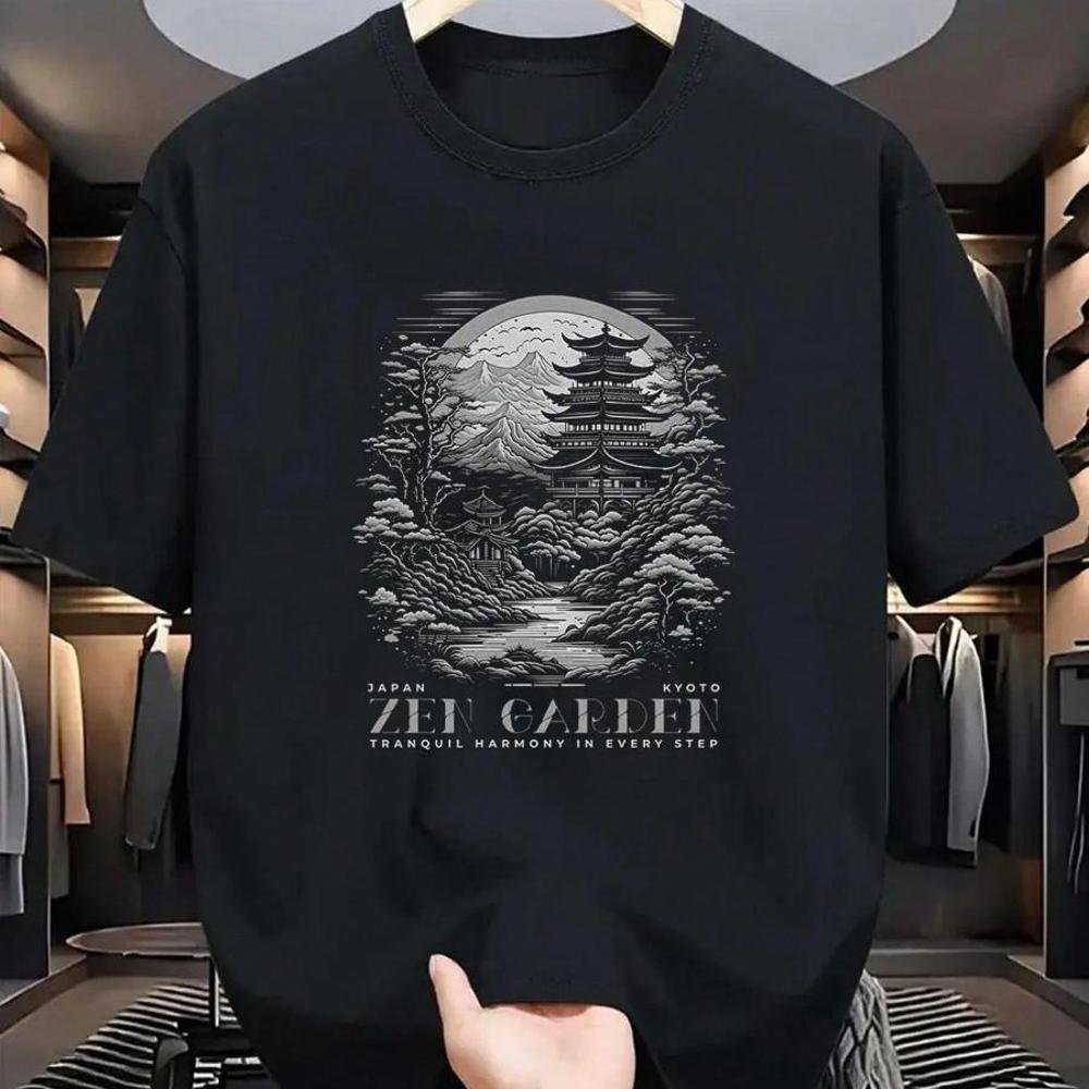 Men S Graphic T-Shirt - Minima - Men Formal Wear All Black ulasan dan harga