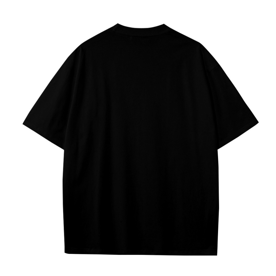 Men S Graphic T-Shirt - Minima - Men Formal Wear All Black ulasan dan harga