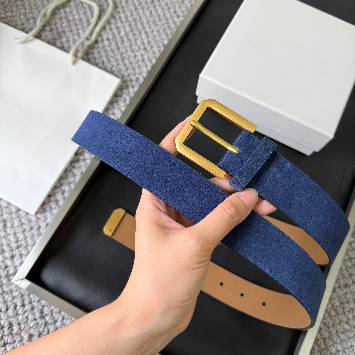 Luxury Brand Men's Belt Handma - Men Formal Wear Brands ulasan dan harga