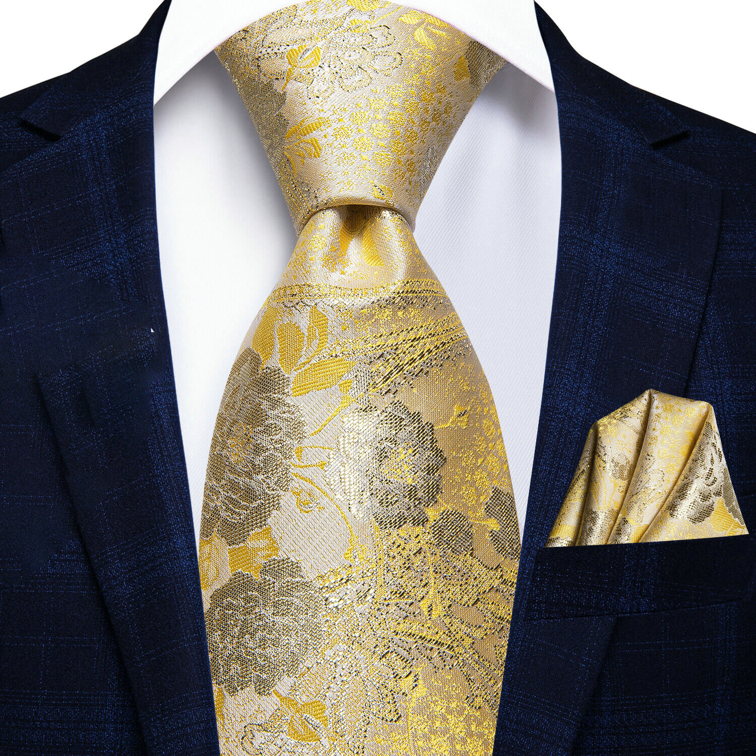 VERVEROW Vintage Golden Flower - Men'S Vintage Formal Wear ulasan dan harga
