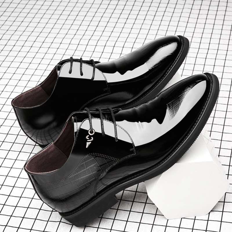 3/6/8 Cm Elevator Shoes Men Dr - Men'S Used Formal Wear ulasan dan harga