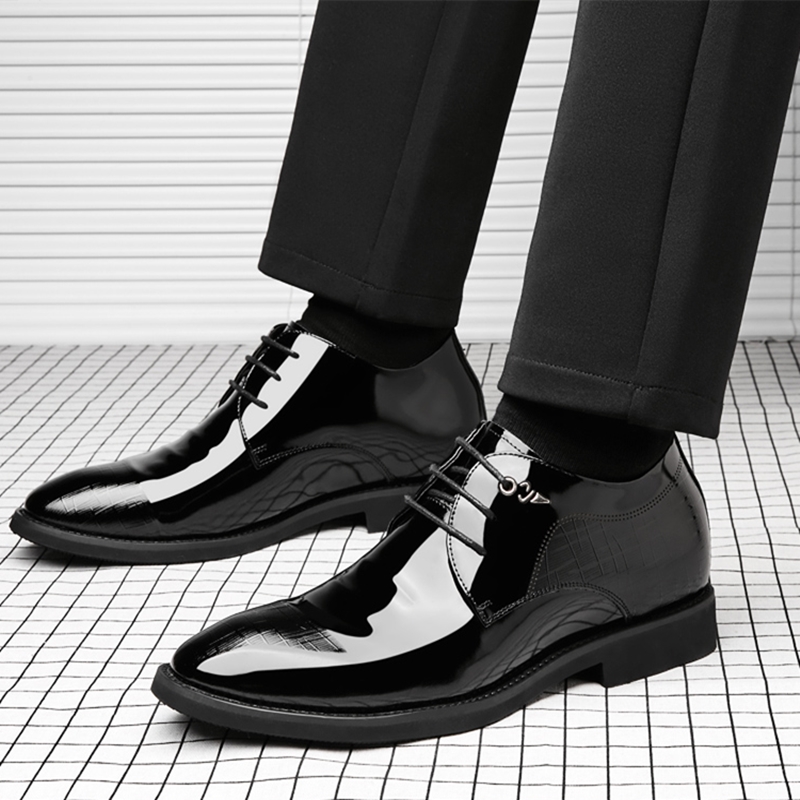 3/6/8 Cm Elevator Shoes Men Dr - Men'S Used Formal Wear ulasan dan harga