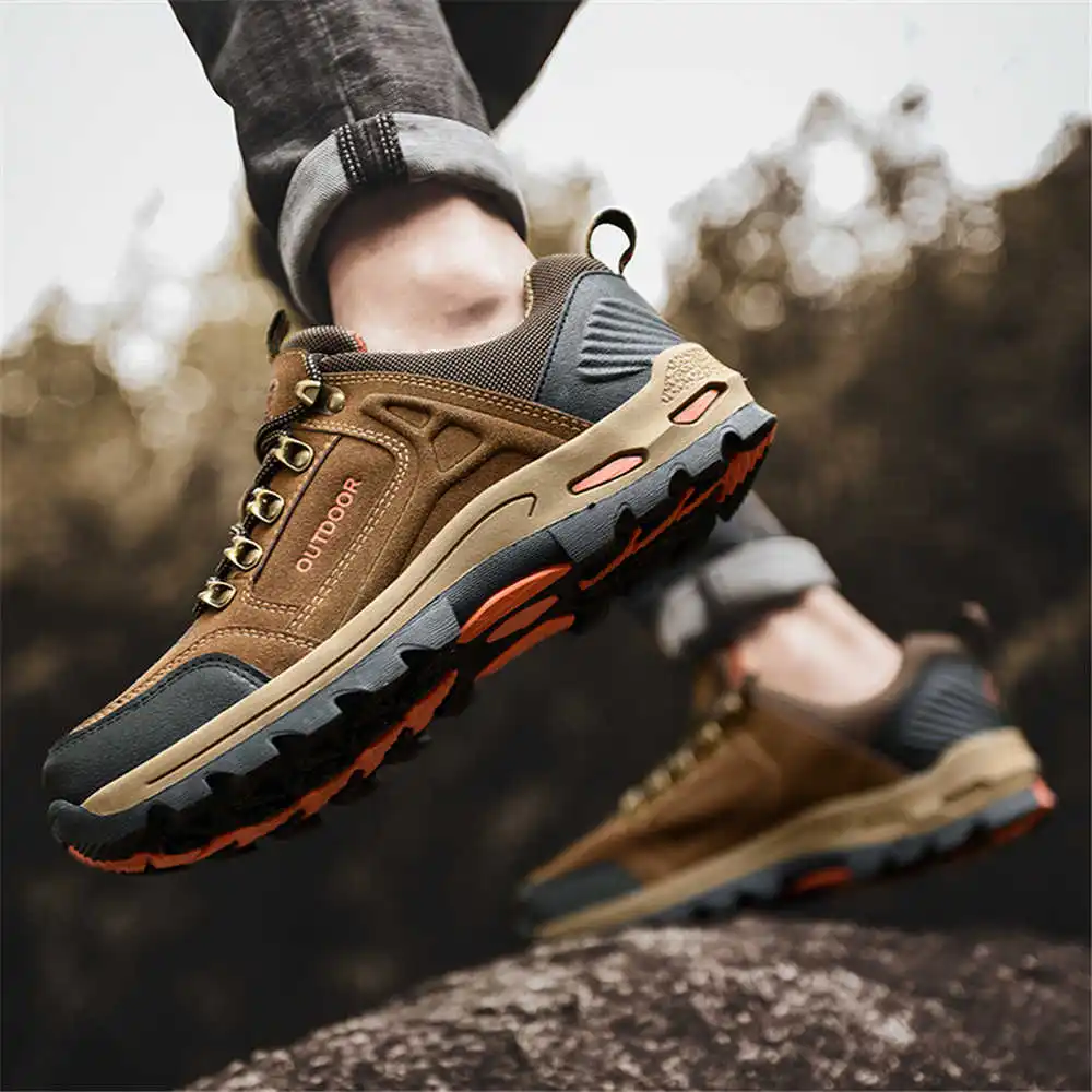 Non-slip Lace Up Hiking Tennis - Formal Upper Wear Men ulasan dan harga