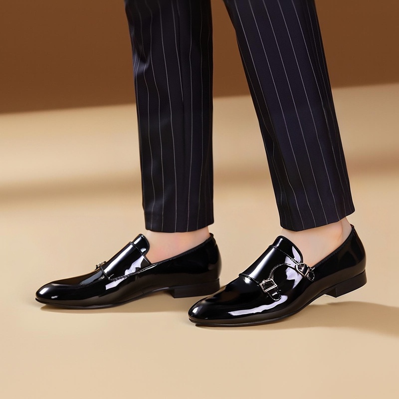 Piergitar New Black Color Pate - Men'S Formal Party Wear Shoes ulasan dan harga
