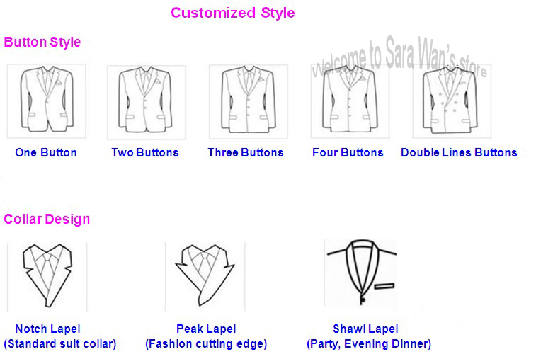 Fashion Double Breasted Busine - Wool Suit Jacket ulasan dan harga