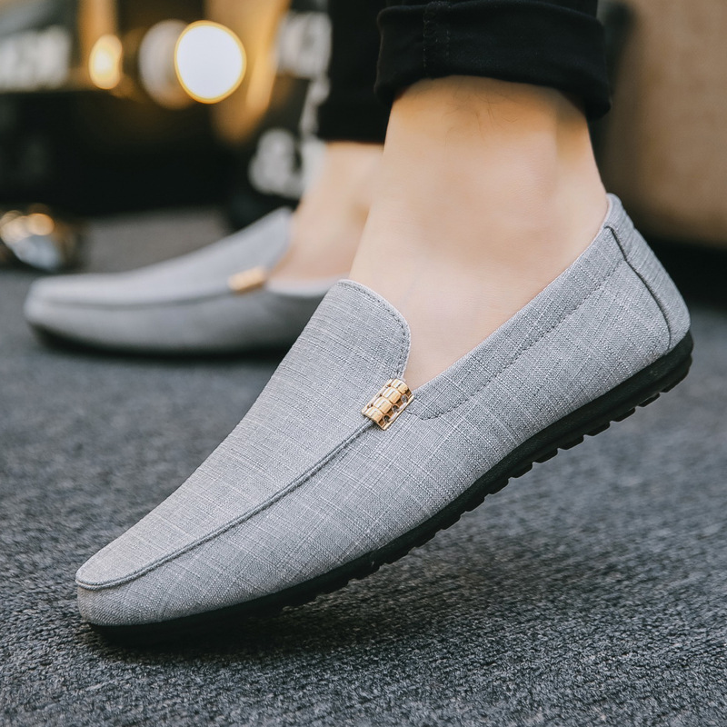 Men Casual Shoes Canvas Slip O - Men'S Formal Party Wear Shoes ulasan dan harga