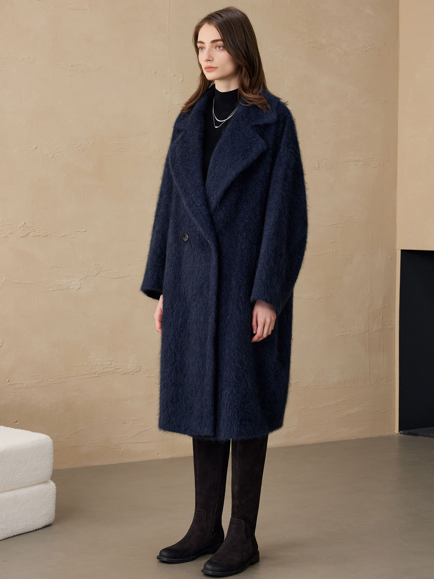 Allingentle Women's Blazer Woo - Wool Suit Jacket ulasan dan harga