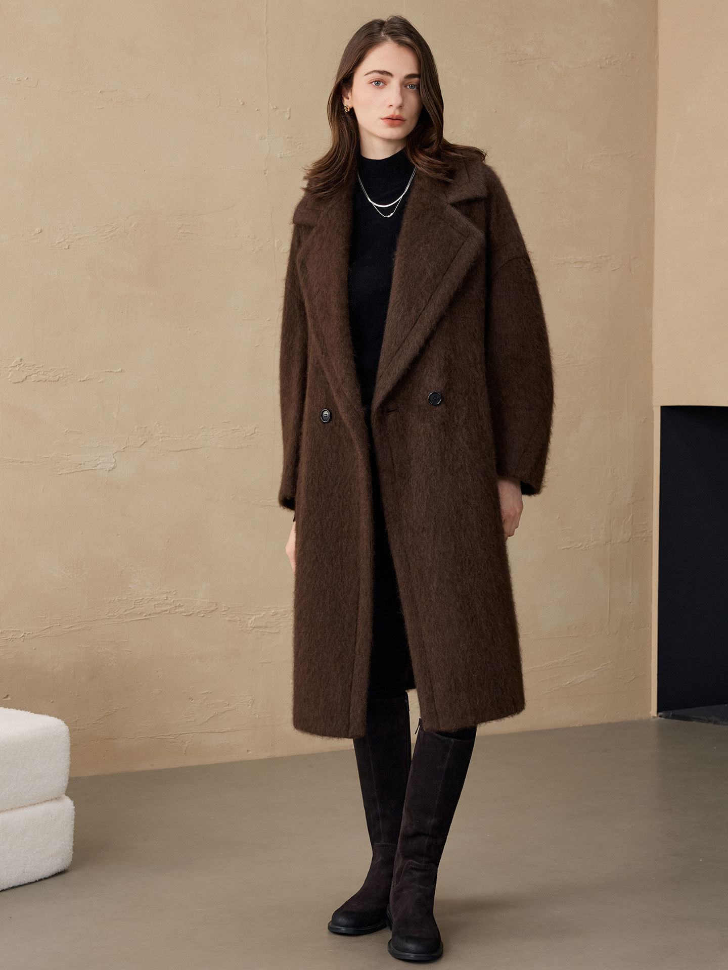 Allingentle Women's Blazer Woo - Wool Suit Jacket ulasan dan harga