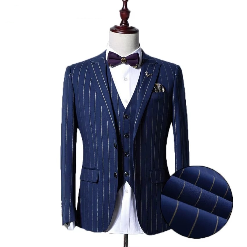 Auriparus flaviceps Gold Strip - Wool Suit Jacket ulasan dan harga