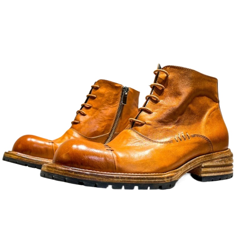 Ethnic Style Washed Horsehide  - Men'S Ethnic & Formal Designer Wear Studio S ulasan dan harga