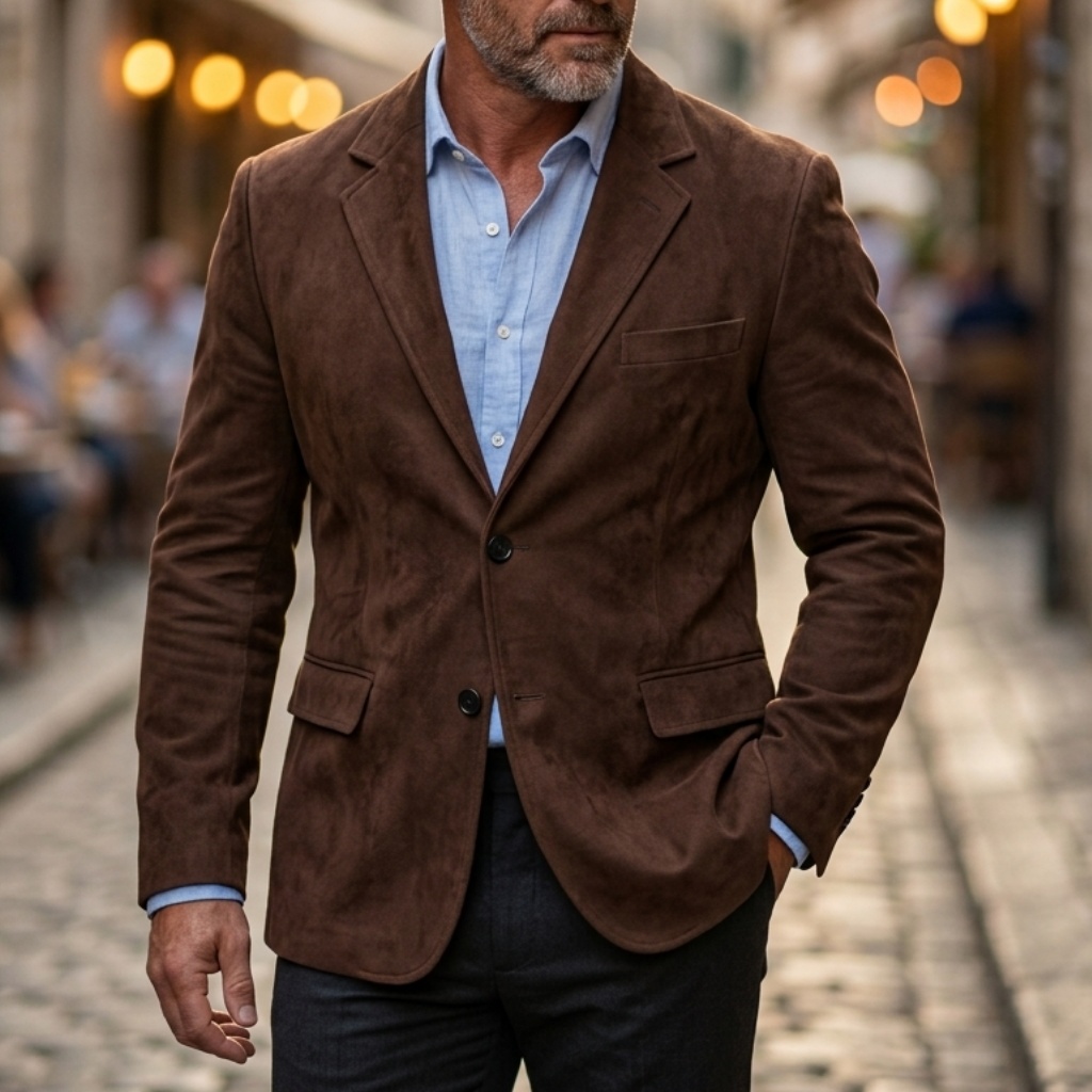 Men's Vintage Smart Casual Sue - Men'S Vintage Formal Wear ulasan dan harga
