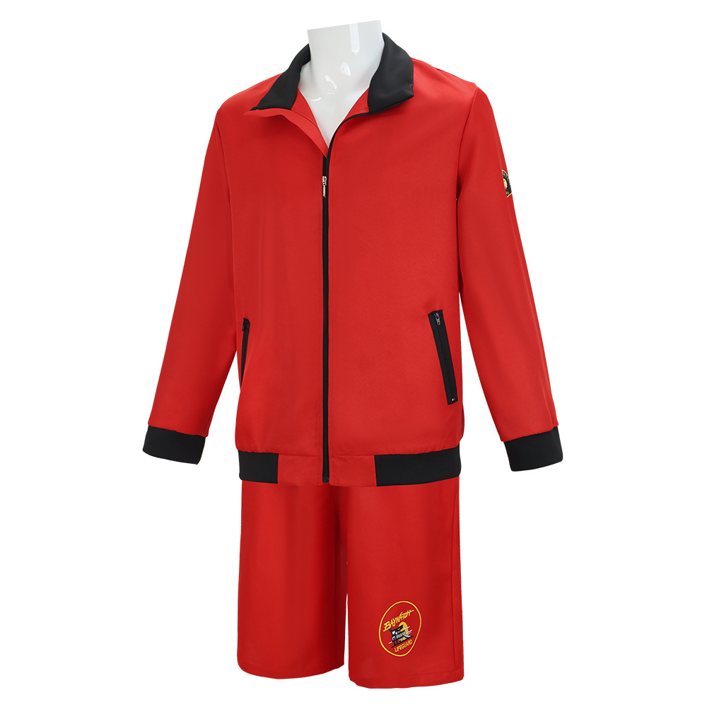 Baywatch Character Red Swimsui - Men'S Formal Beach Wear ulasan dan harga