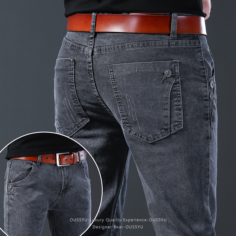 Brand Clothing Men Elastic Sli - Men Formal Wear Brands ulasan dan harga