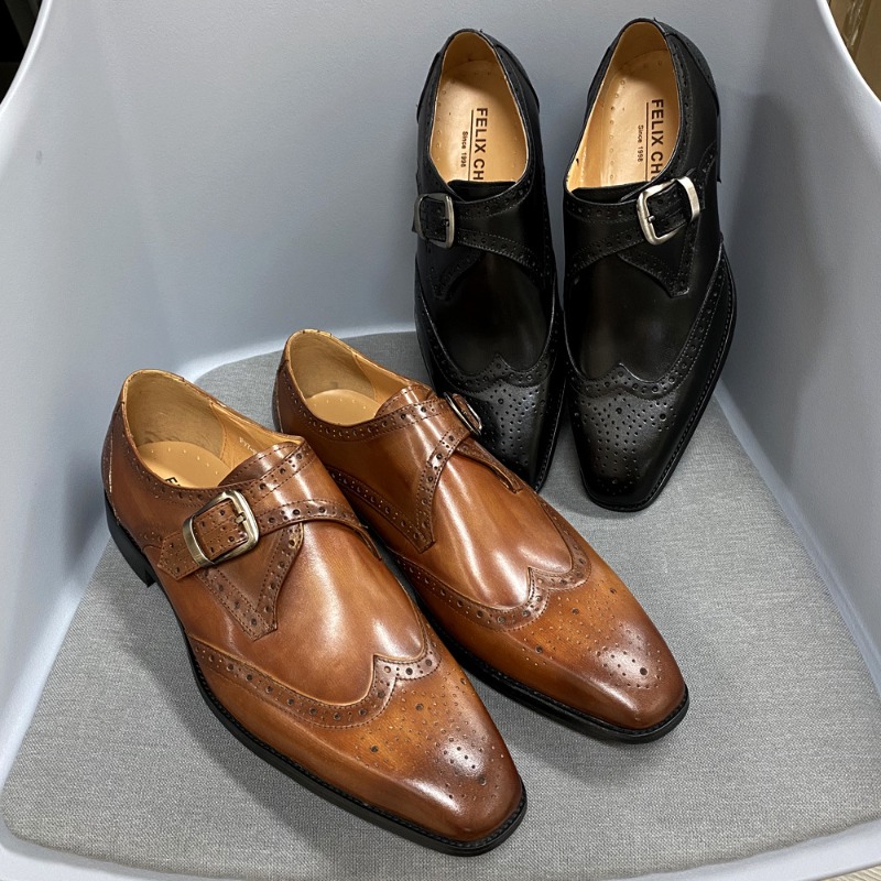 Men's Casual Shoes Carving Lea - Men'S Formal Party Wear Shoes ulasan dan harga