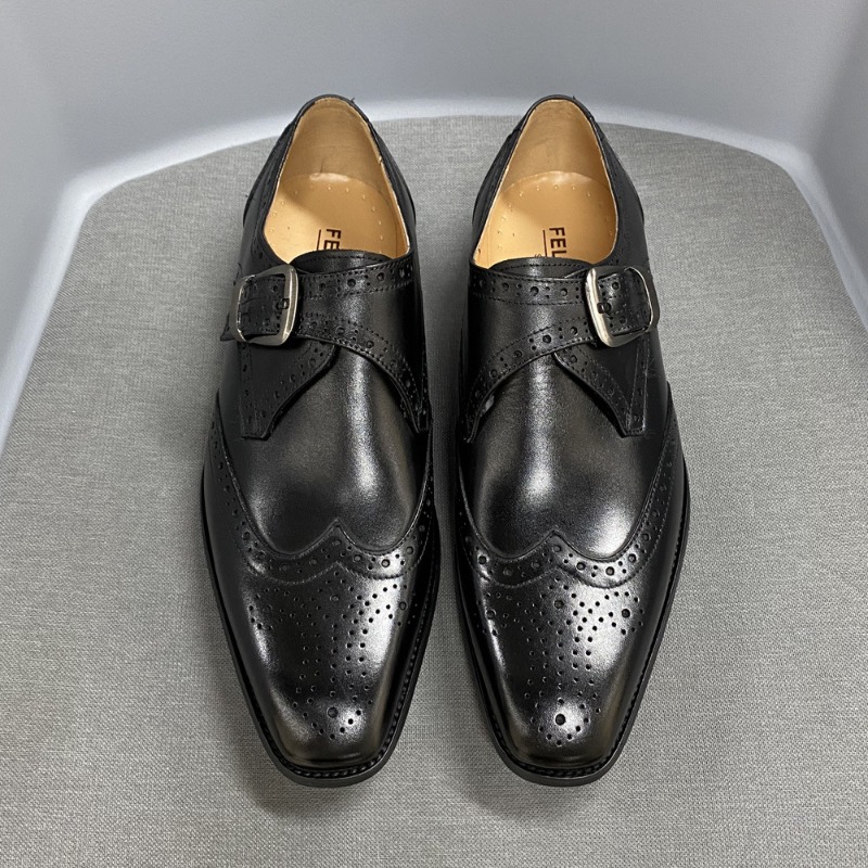 Men's Casual Shoes Carving Lea - Men'S Formal Party Wear Shoes ulasan dan harga