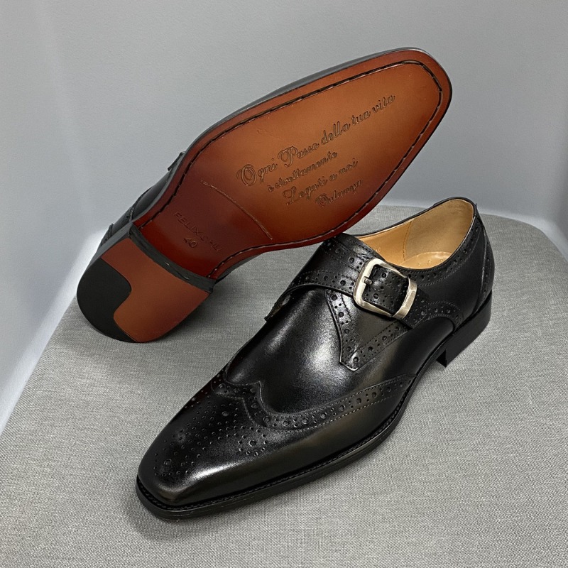 Men's Casual Shoes Carving Lea - Men'S Formal Party Wear Shoes ulasan dan harga