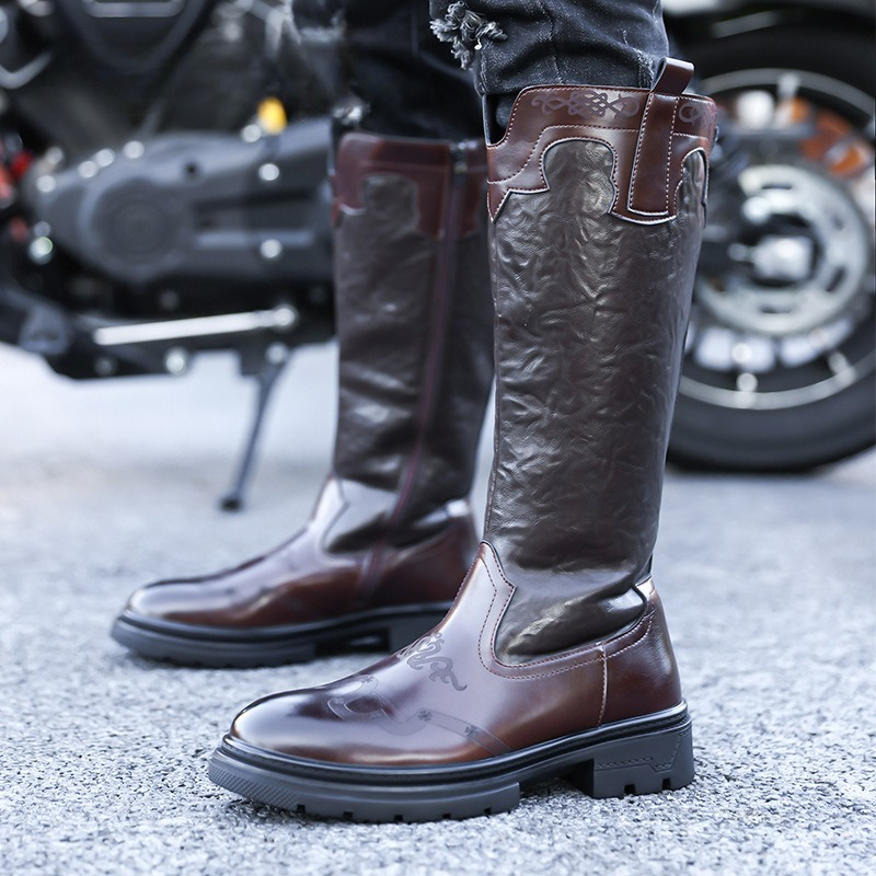 Men's Mid-calf Boots High Qual - Men'S Ethnic & Formal Designer Wear Studio S ulasan dan harga