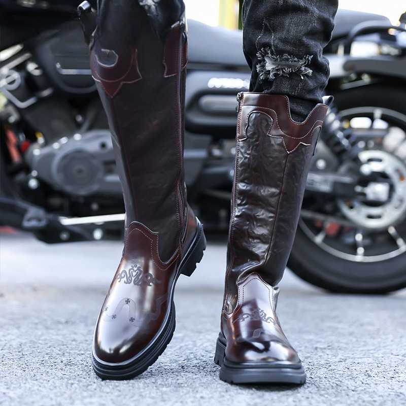 Men's Mid-calf Boots High Qual - Men'S Ethnic & Formal Designer Wear Studio S ulasan dan harga
