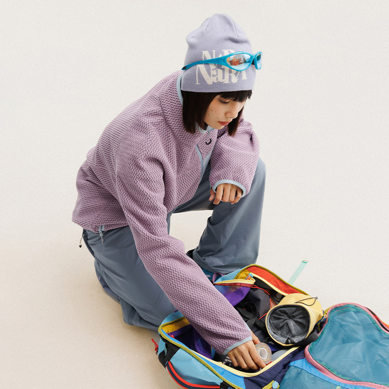 Autumn Winter Polar Fleece Wav - Wool Suit Jacket ulasan dan harga