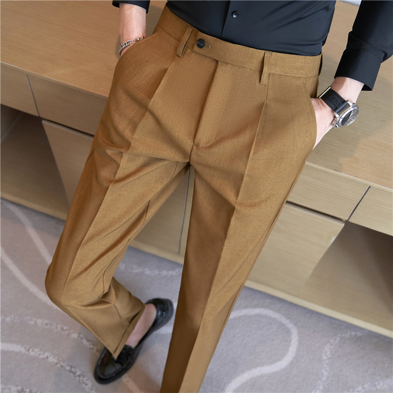 High Quality Men Solid Color B - Men Formal Wear Shop ulasan dan harga