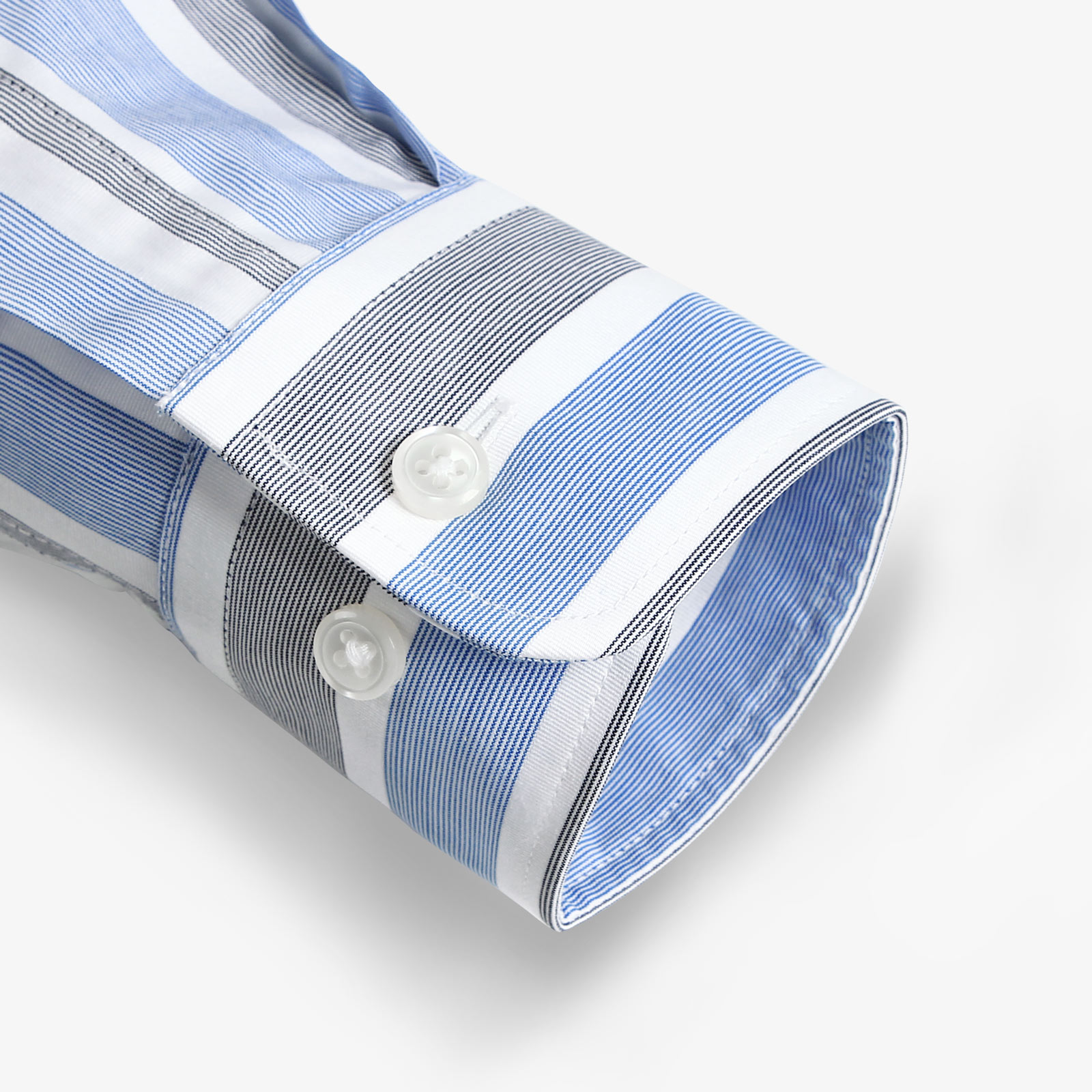 Men's 100% Cotton Striped Shir - Men Formal Wear Brands ulasan dan harga
