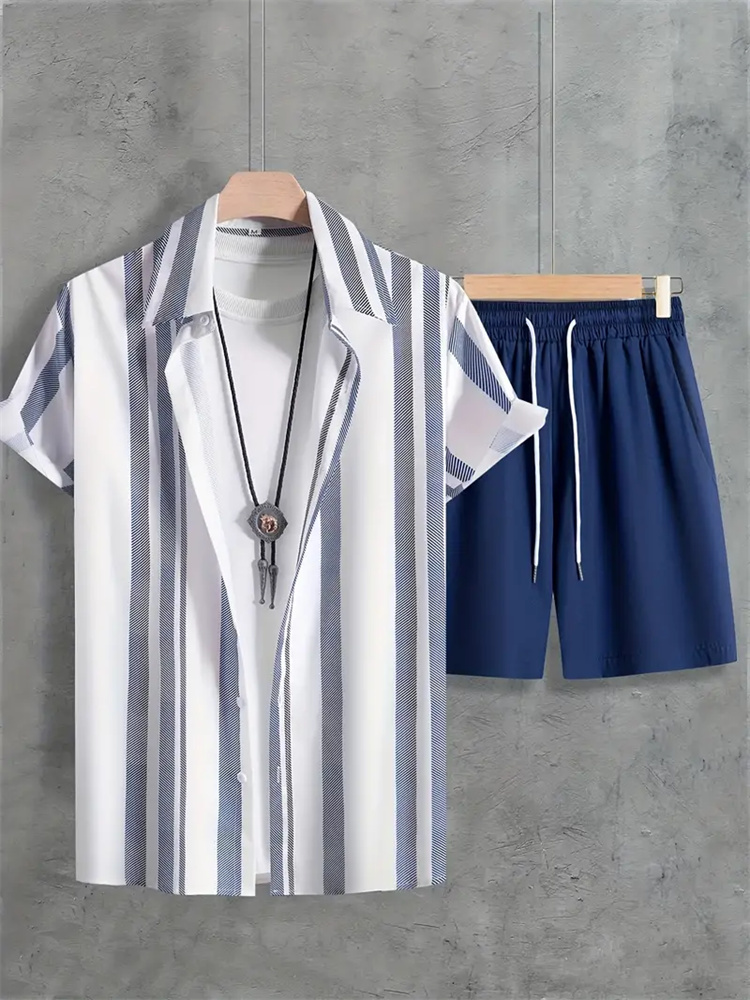 2024 Summer Men's Casual Commu - Men'S Formal Beach Wear ulasan dan harga