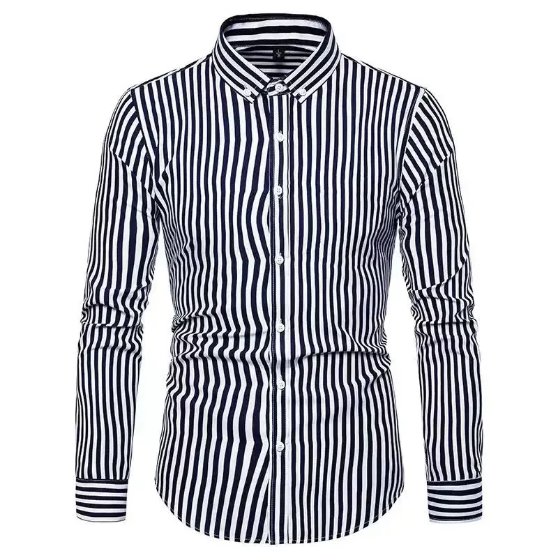 Brand New Men's Striped Dress  - Men Formal Wear Brands ulasan dan harga