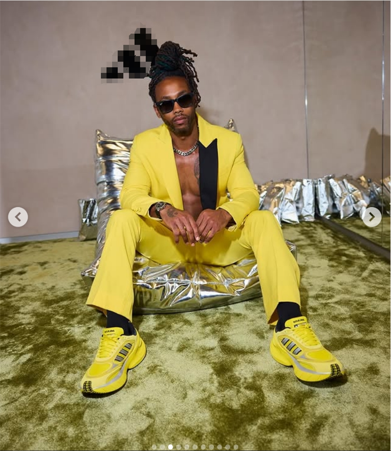 Fashion Yellow Men Suit Set 2  - Formal Wear For Men Yellow ulasan dan harga
