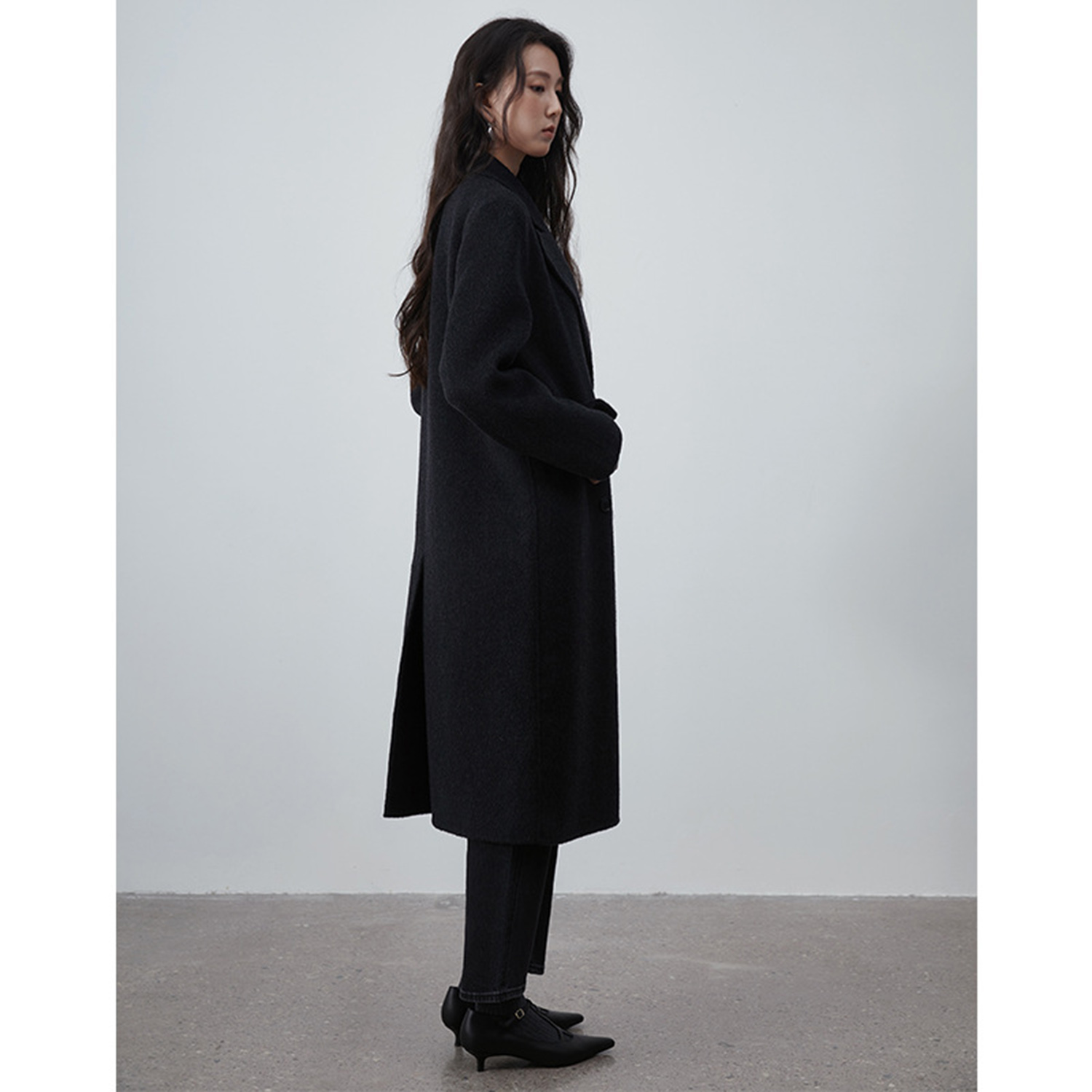 Allingentle Women's Suit Long  - Wool Suit Jacket ulasan dan harga