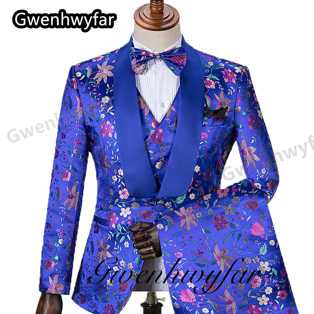 Gwenhwyfar Pattern Men Suits M - Men'S Formal Wear For Marriage ulasan dan harga