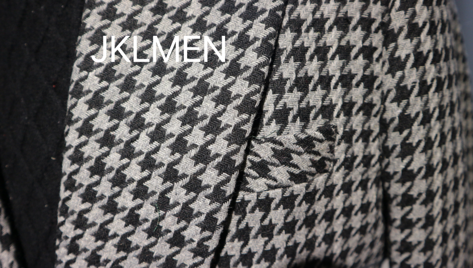 Houndstooth Mens Suits 2PCS We - Men'S Vintage Formal Wear ulasan dan harga