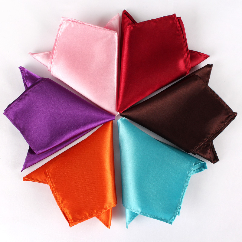22CM Solid Color Pocket Squre  - Men'S Used Formal Wear ulasan dan harga