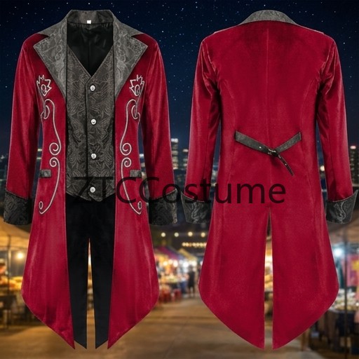 Steampunk Victorian Tailcoat M - Historical Men'S Formal Wear ulasan dan harga