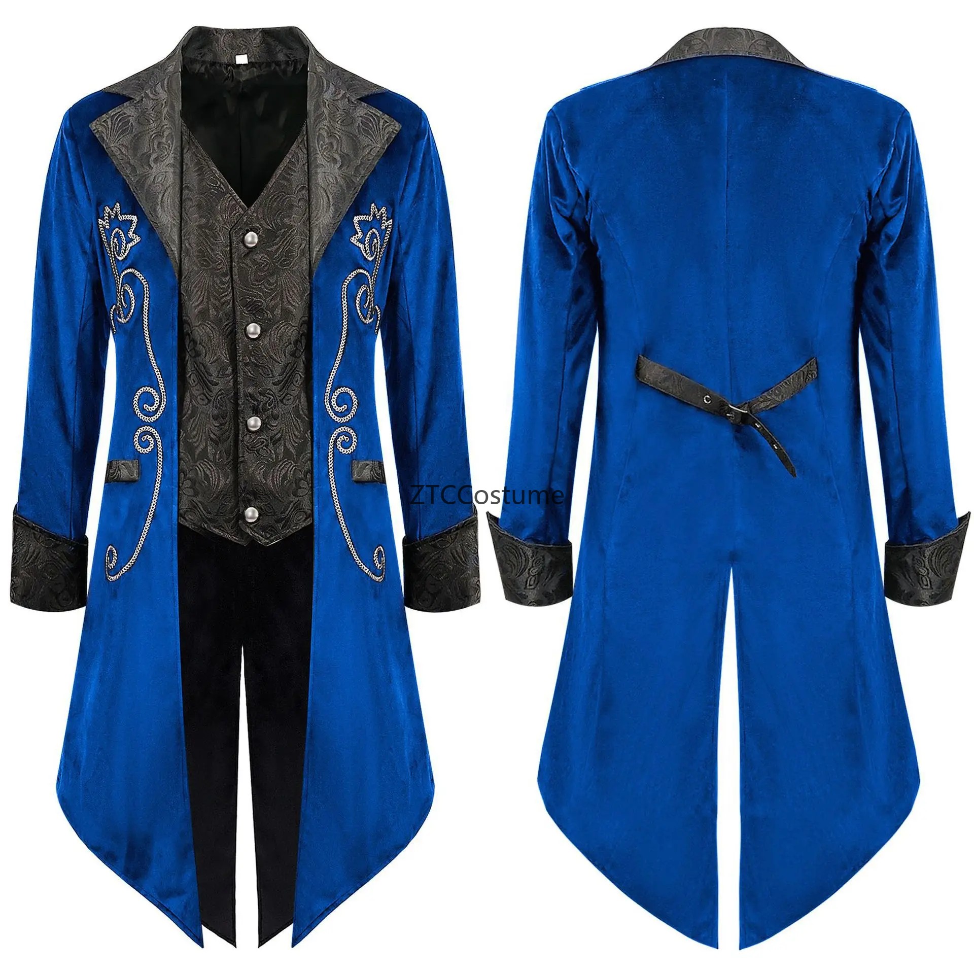 Steampunk Victorian Tailcoat M - Historical Men'S Formal Wear ulasan dan harga