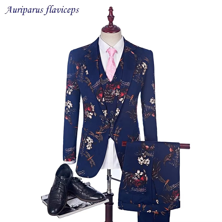 Velvet Man Suit New Stylish Lu - Wool Suit Jacket ulasan dan harga