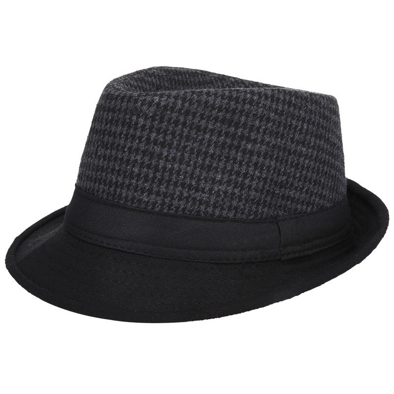 Men Autumn Winter Wool Fedora  - Men'S Vintage Formal Wear ulasan dan harga