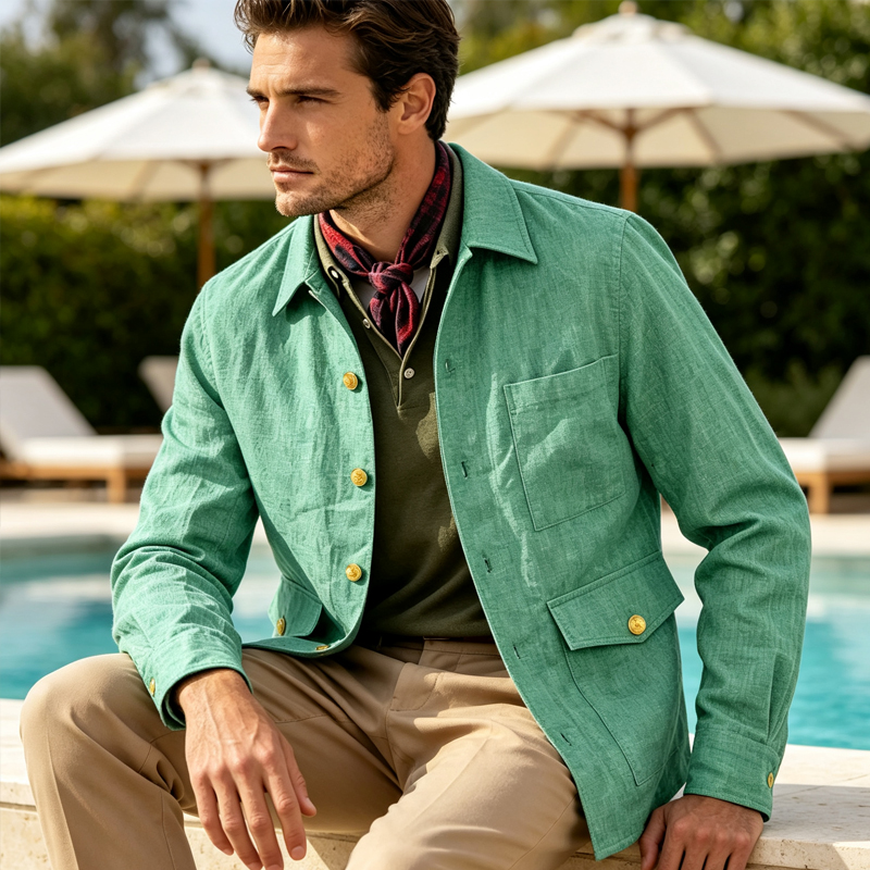 Vintage Men's Linen Jacket Lap - Men'S Vintage Formal Wear ulasan dan harga
