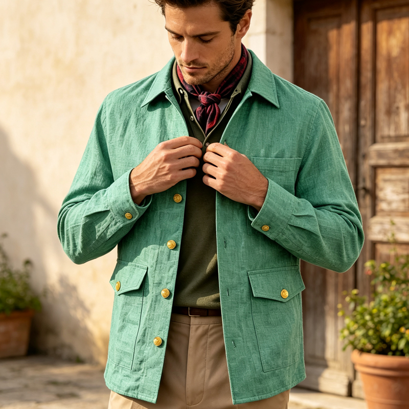 Vintage Men's Linen Jacket Lap - Men'S Vintage Formal Wear ulasan dan harga