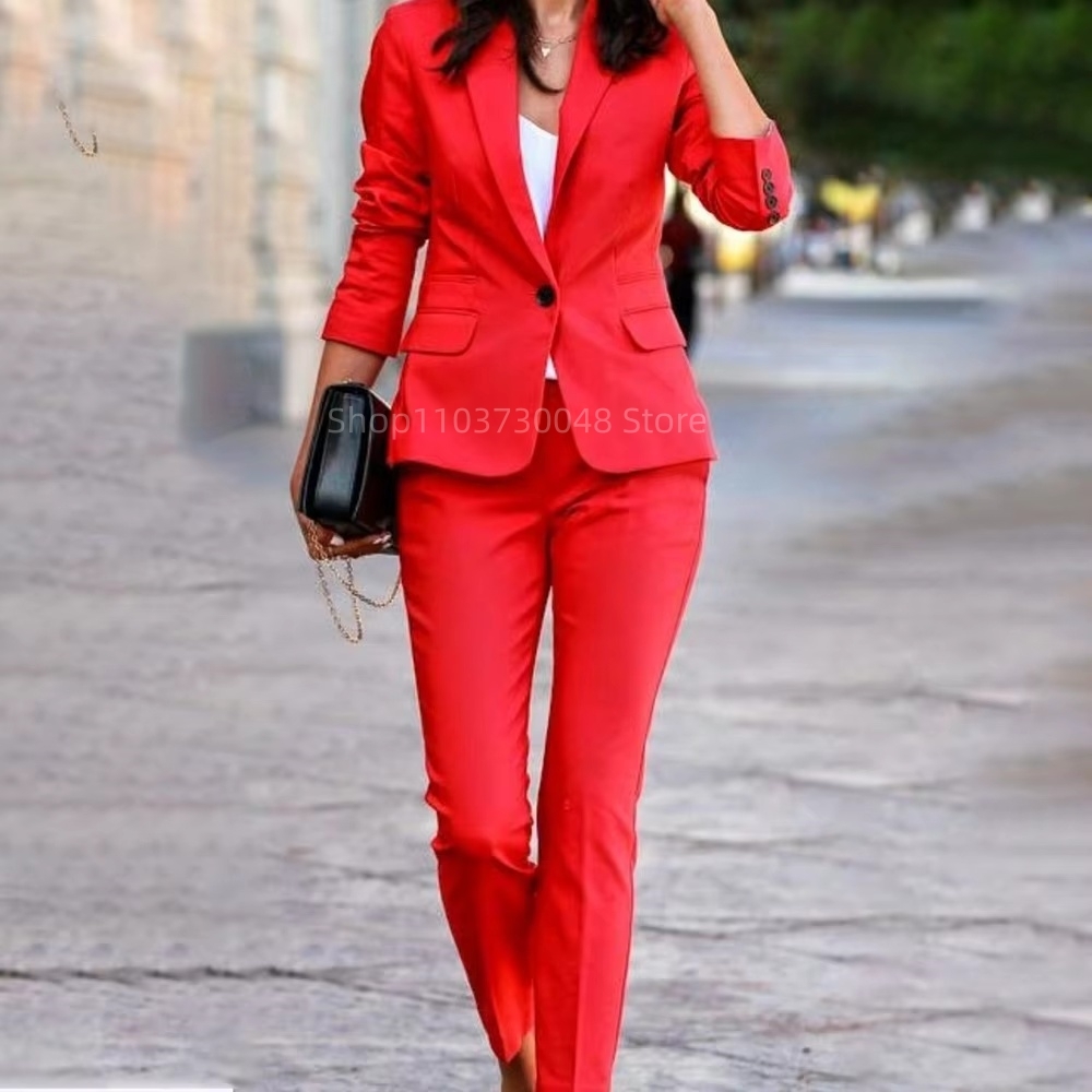 Fashion Office Ladies Blazer a - Wool Suit Jacket ulasan dan harga